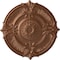 Ekena Millwork Attica Acanthus Leaf Ceiling Medallion (Canopies up to 4 5/8"), 53 1/2"OD x 3 1/2"P, Polished Copper CM53ATPOS - alternate 1